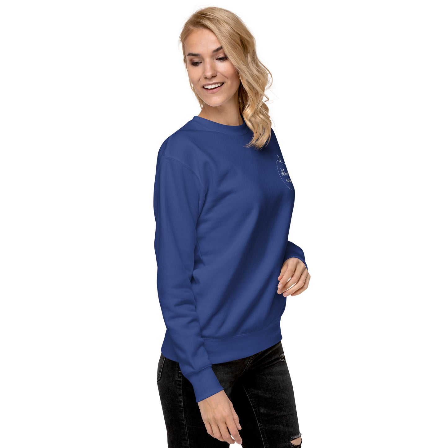 Old Towne Mama Embroidered Premium Sweatshirt