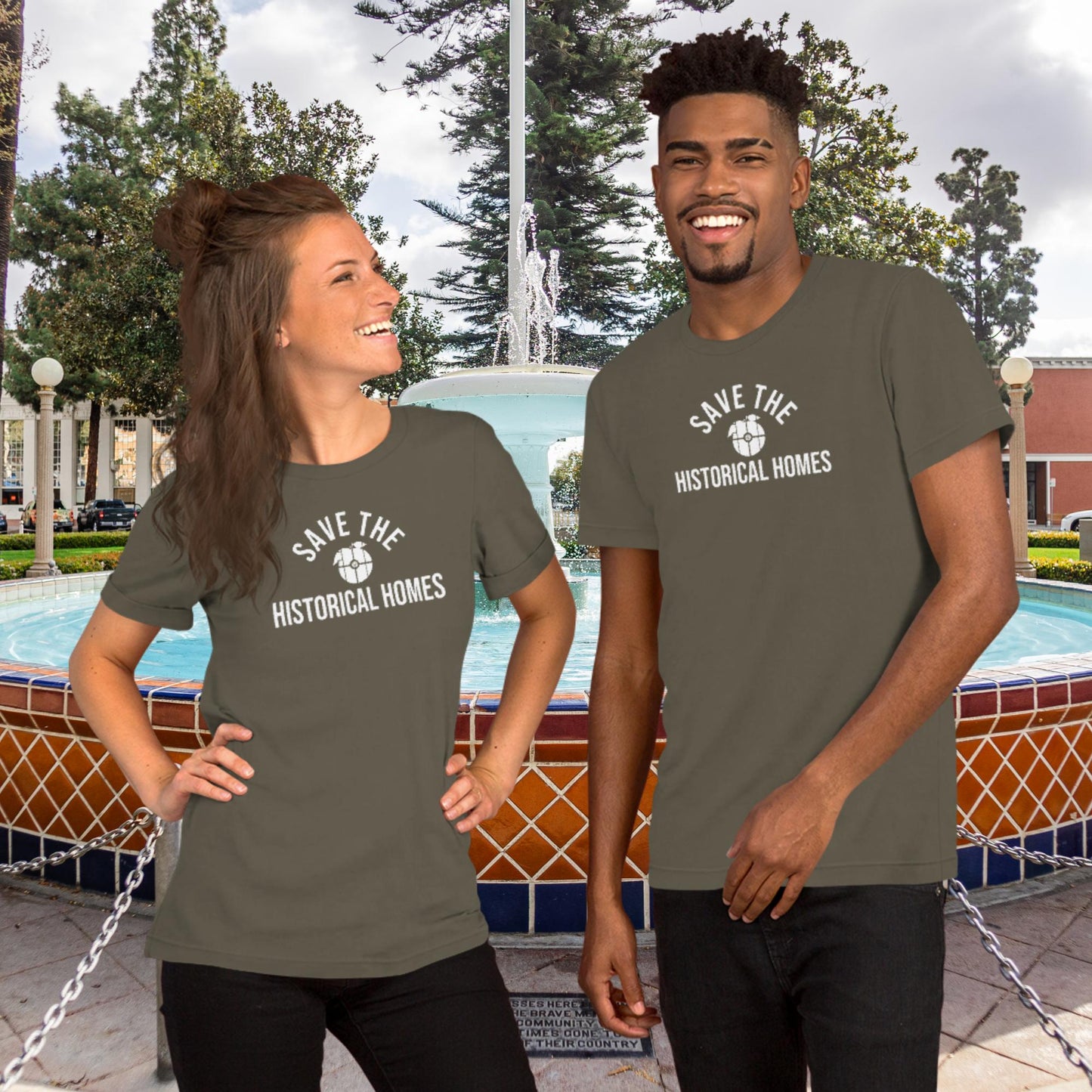 "Save the Historical Homes" Unisex t-shirt