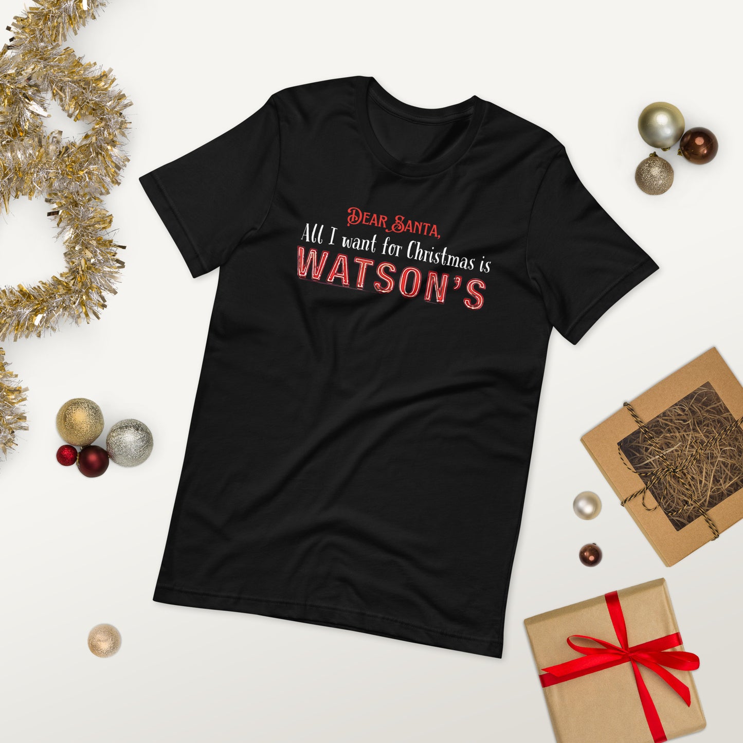"All I want for Christmas is Watson's" Shirt