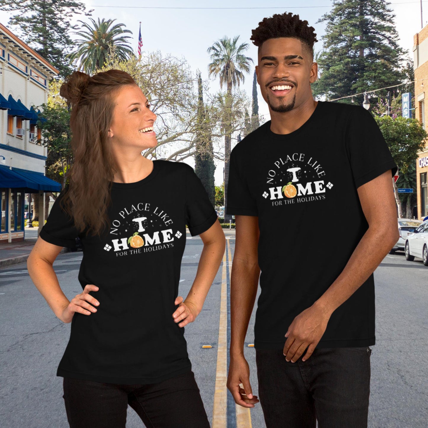No place like home for the holidays t-shirt