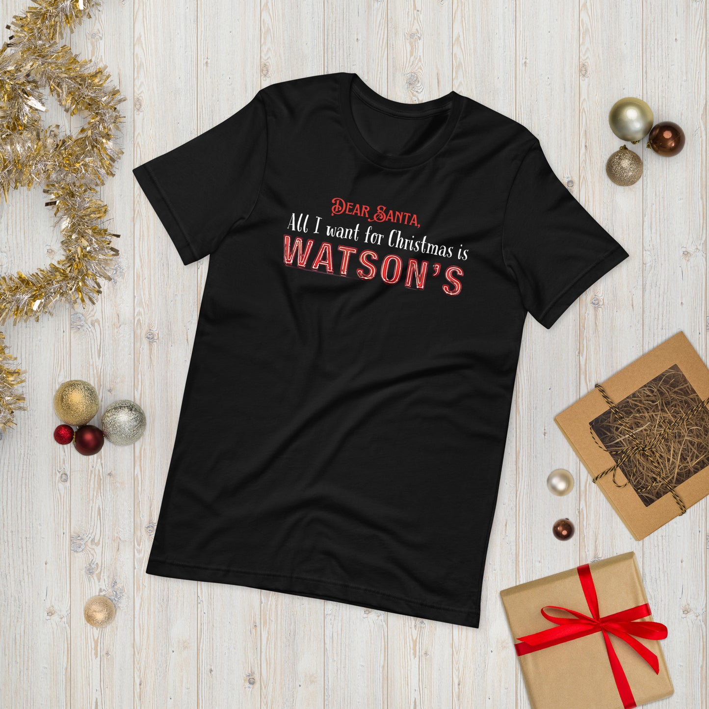 "All I want for Christmas is Watson's" Shirt