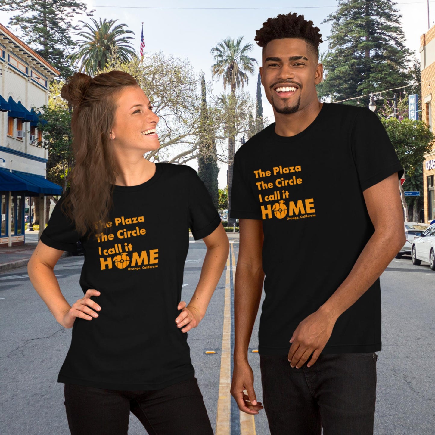 "The Plaza The Circle I call it Home" Unisex t-shirt