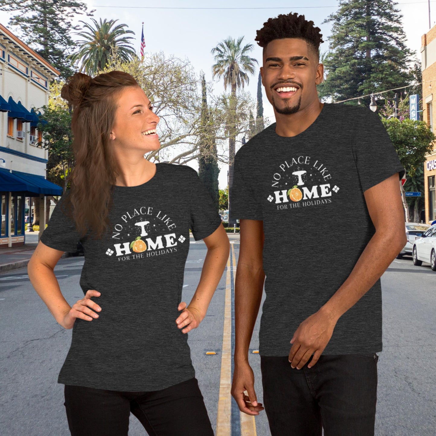 No place like home for the holidays t-shirt
