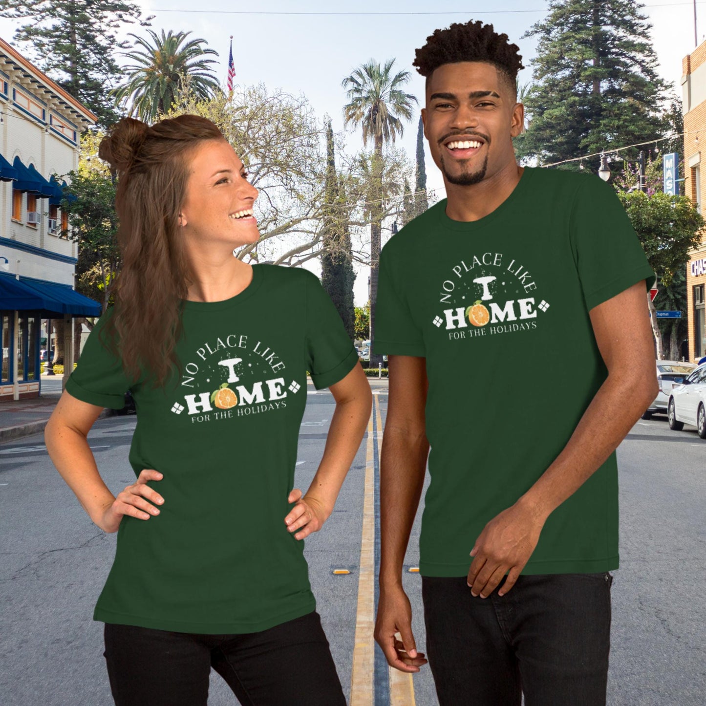 No place like home for the holidays t-shirt