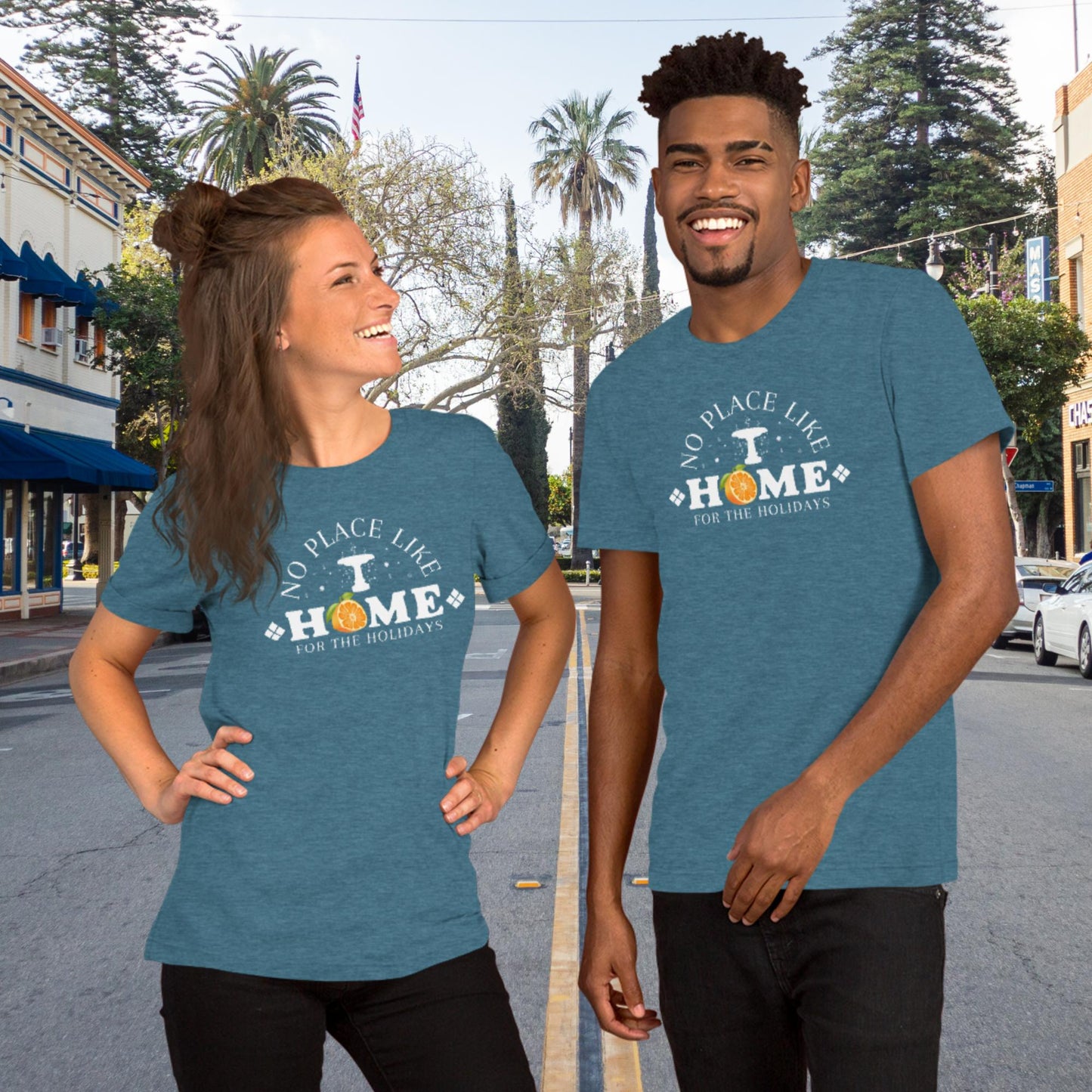No place like home for the holidays t-shirt