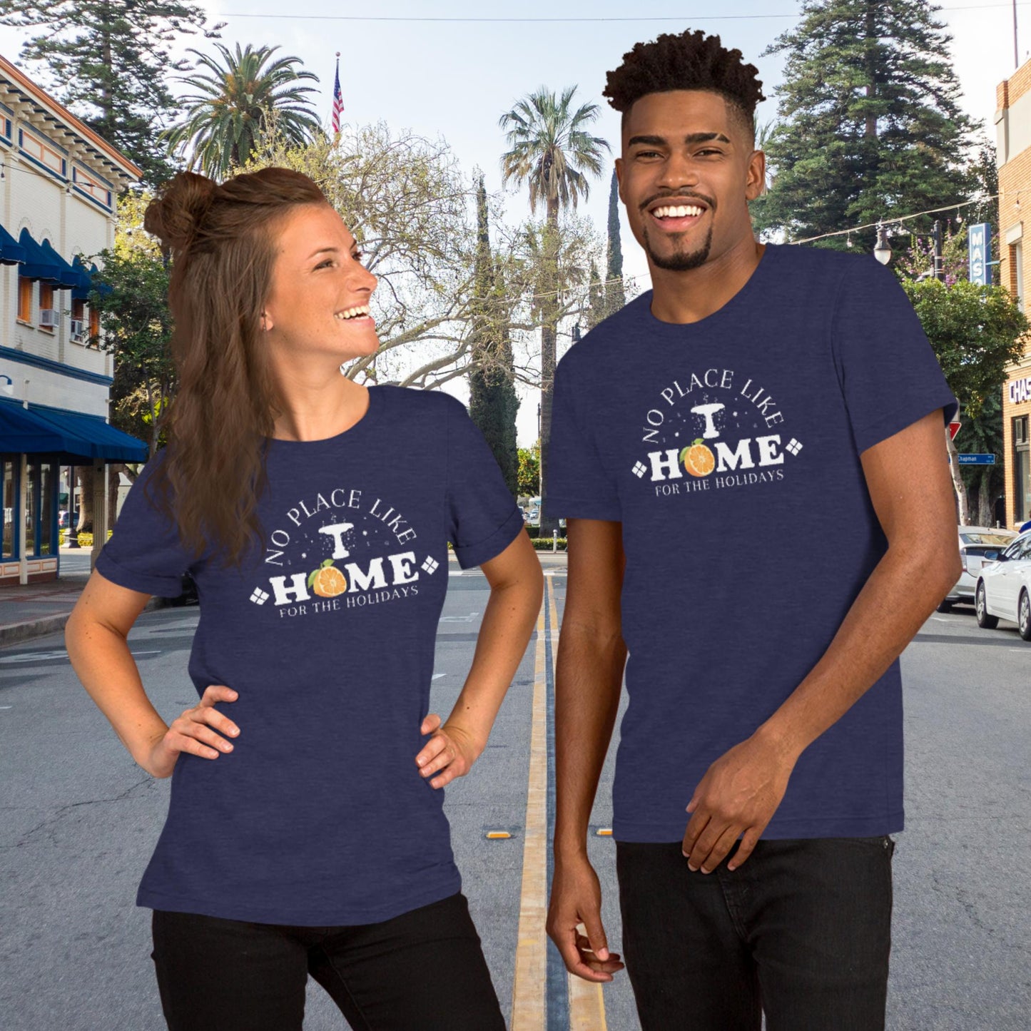 No place like home for the holidays t-shirt