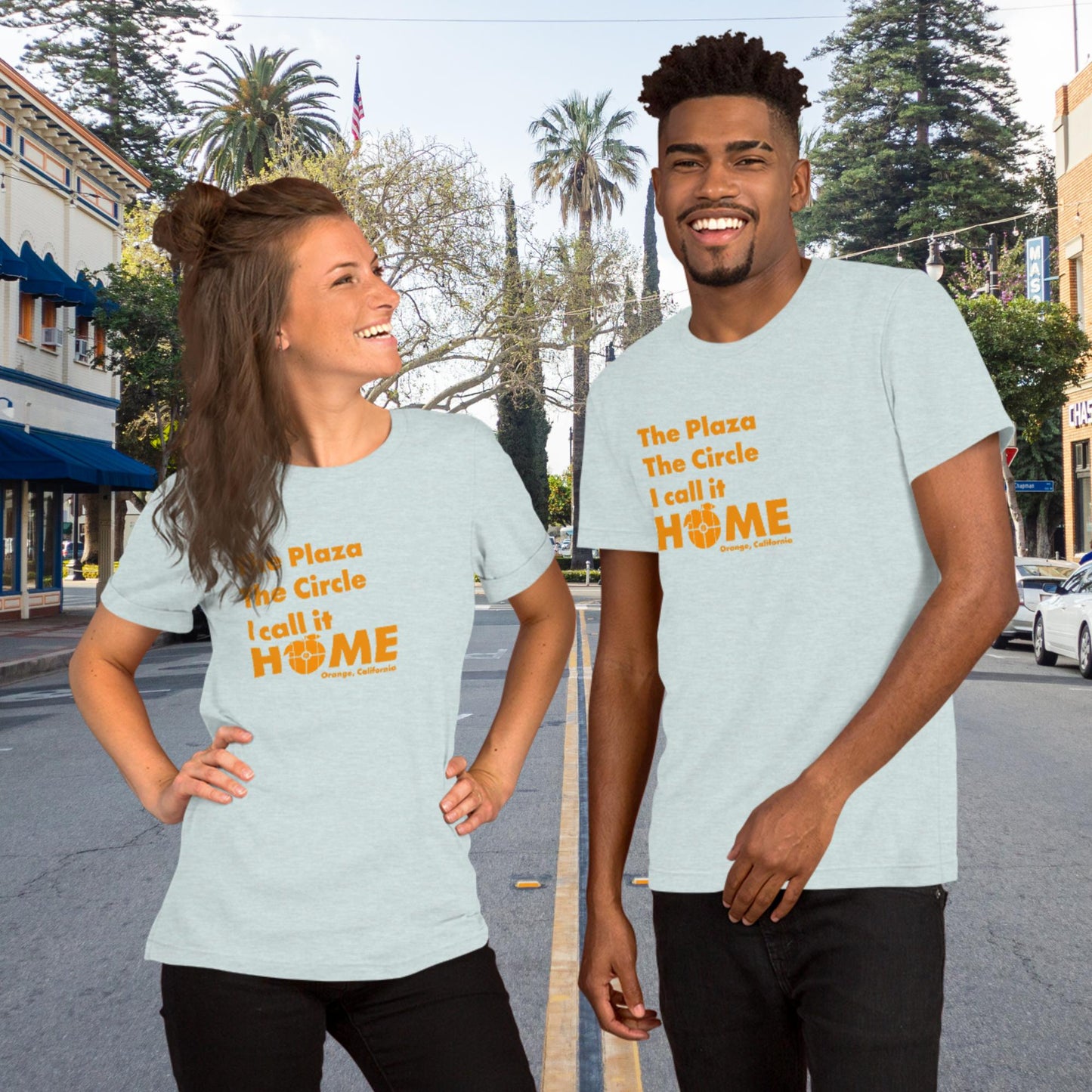 "The Plaza The Circle I call it Home" Unisex t-shirt