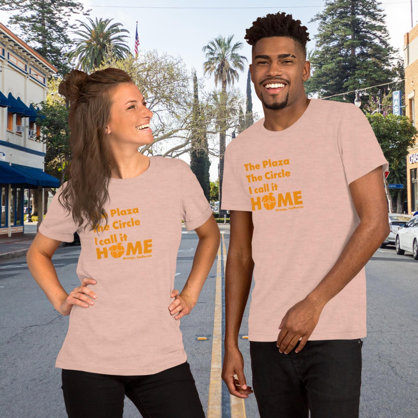 "The Plaza The Circle I call it Home" Unisex t-shirt