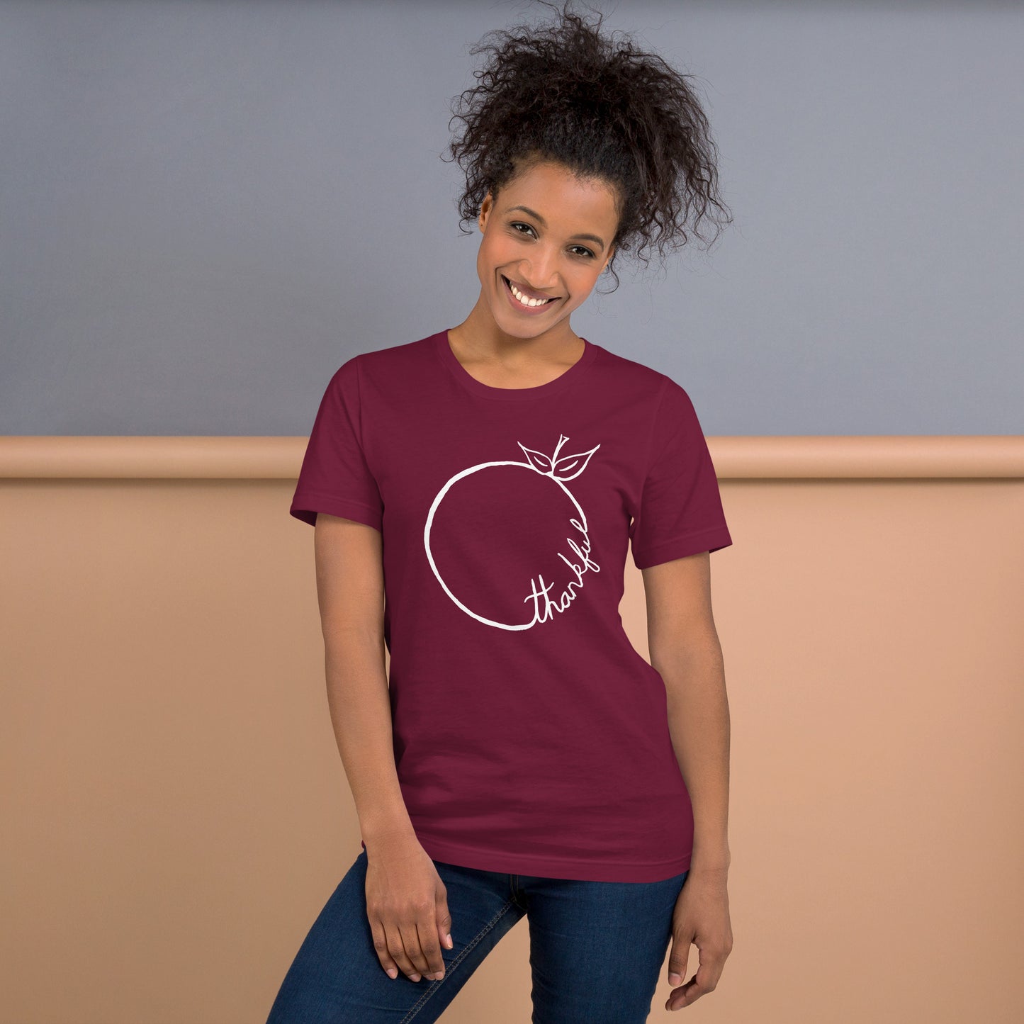 Thankful Orange t-shirt