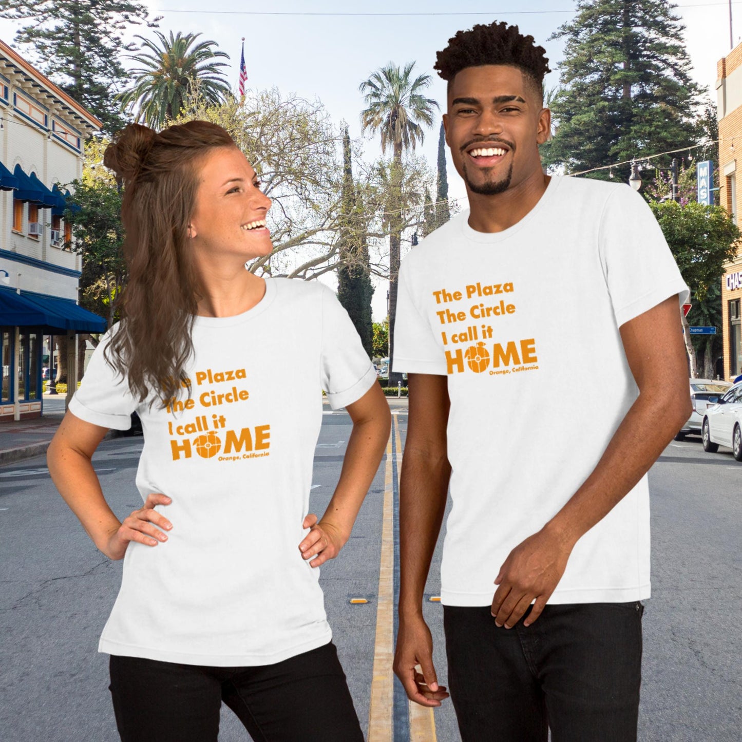 "The Plaza The Circle I call it Home" Unisex t-shirt