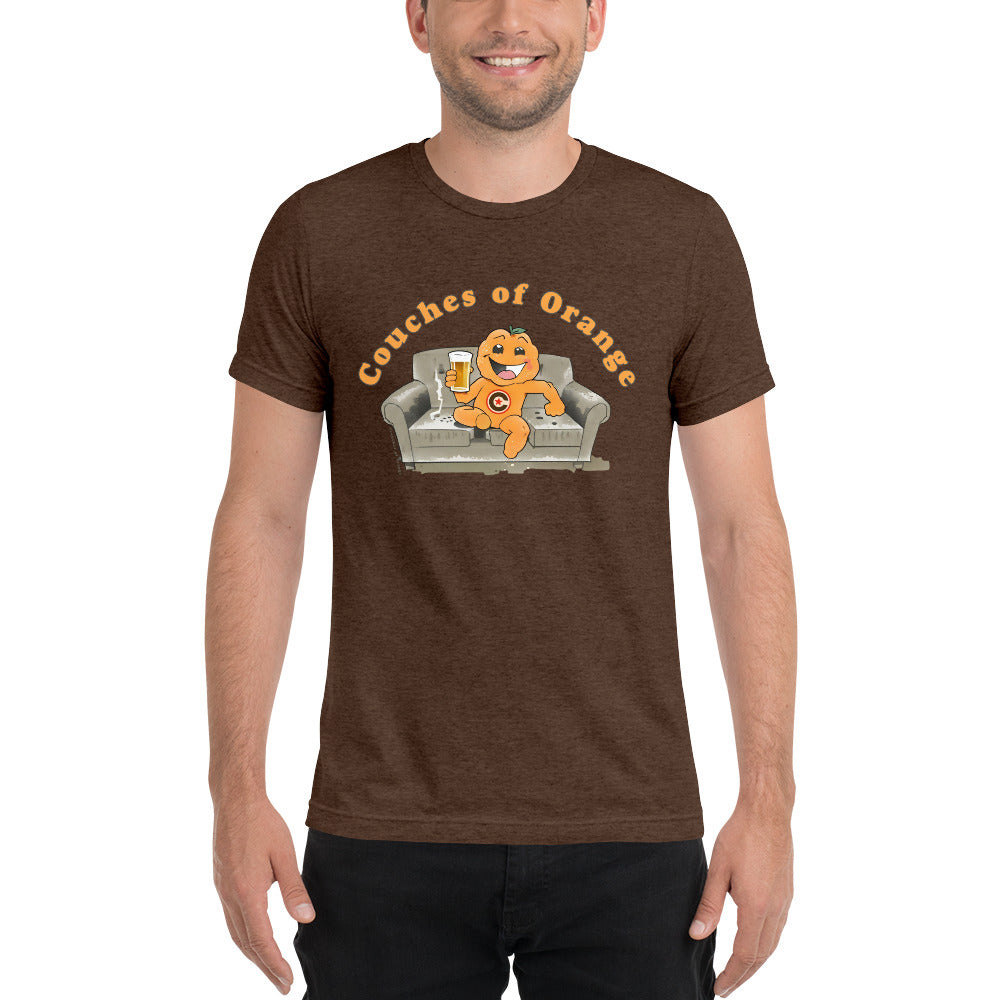 Couches of Orange Short sleeve t-shirt
