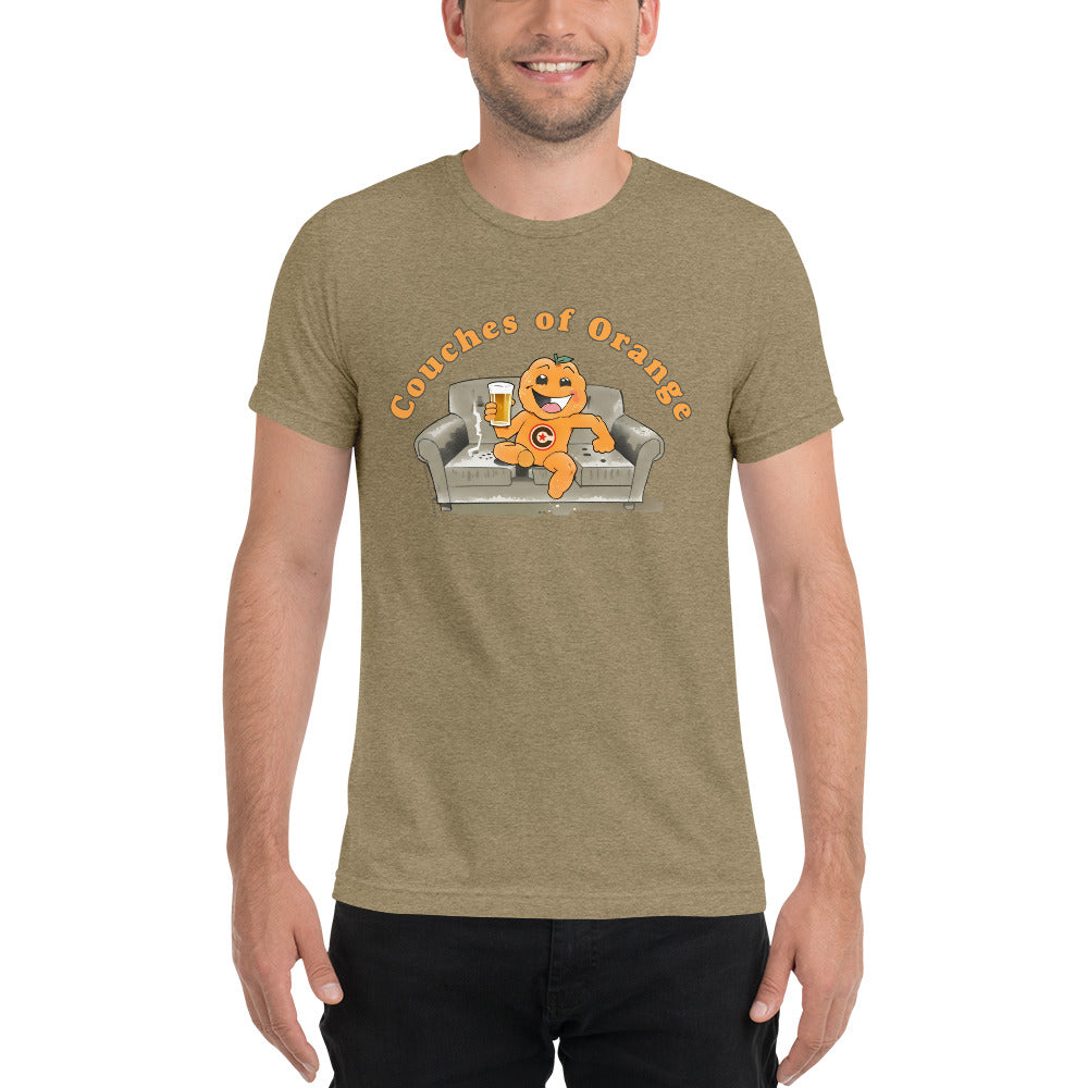 Couches of Orange Short sleeve t-shirt
