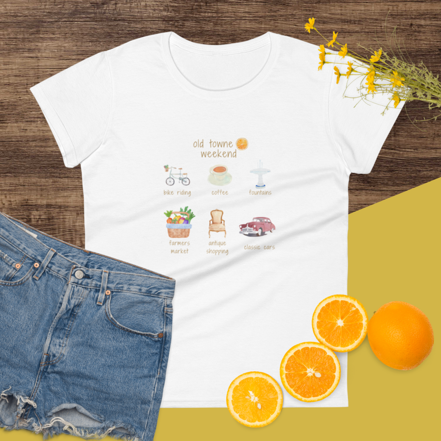 Old Towne Orange Weekend Women's short sleeve t-shirt