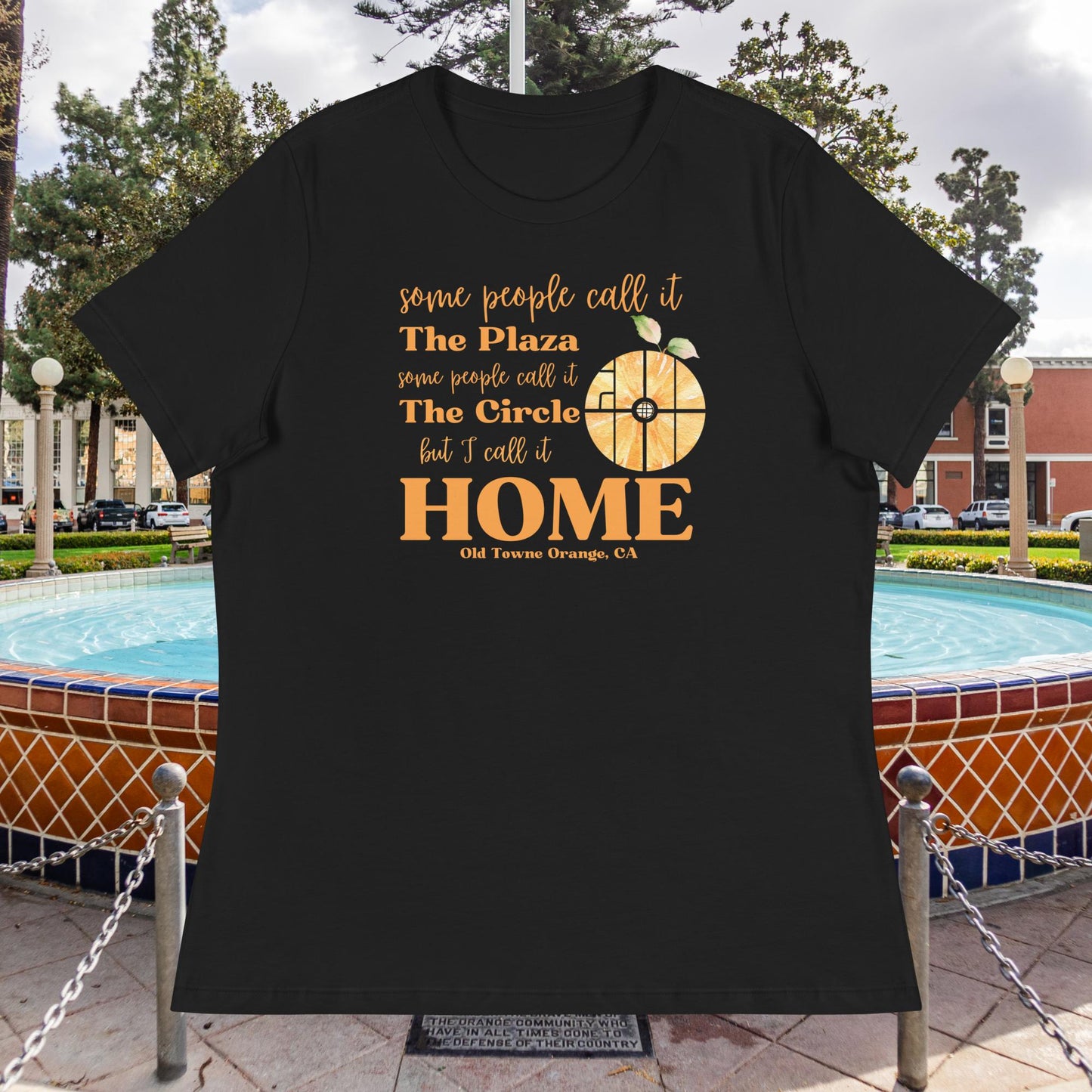 I call it "home" Old Towne Orange Women's Relaxed T-Shirt