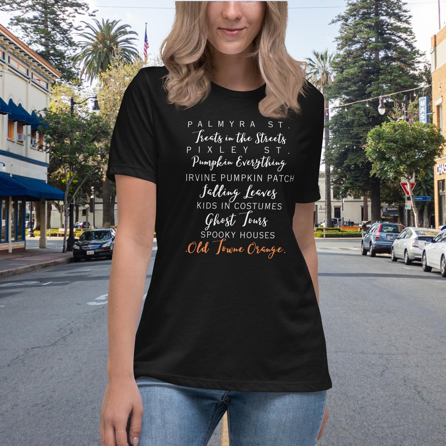 Old Towne Fall Women's Relaxed T-Shirt