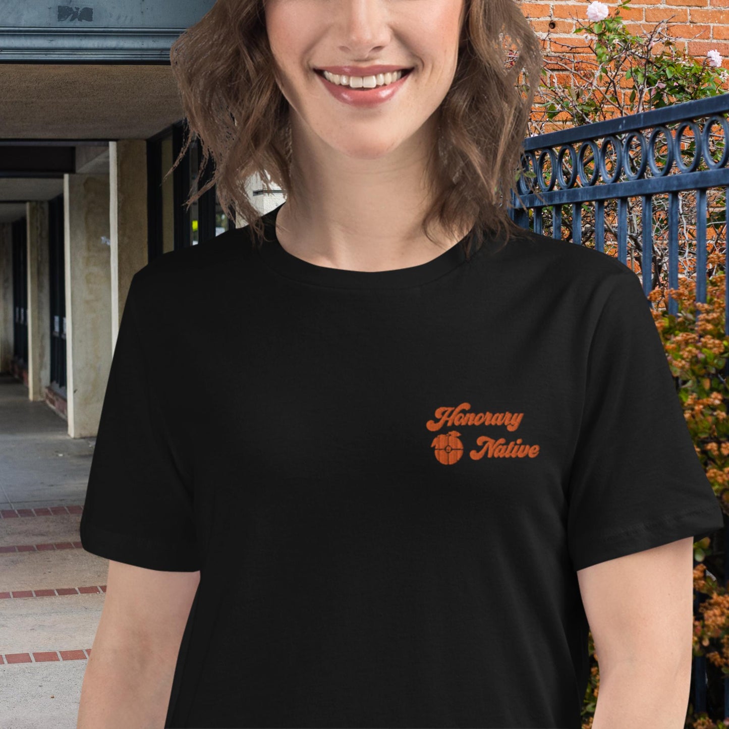 Honorary Orange Native Women's Relaxed T-Shirt