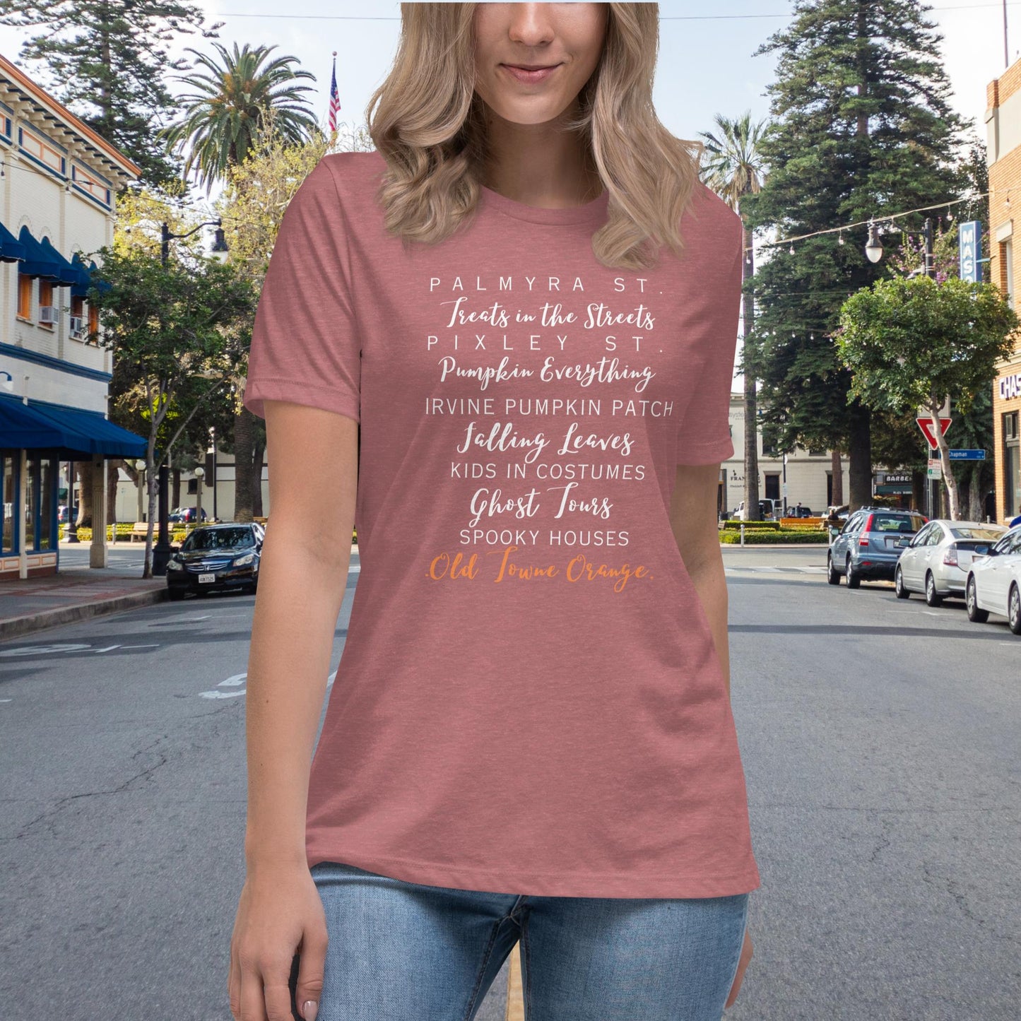 Old Towne Fall Women's Relaxed T-Shirt