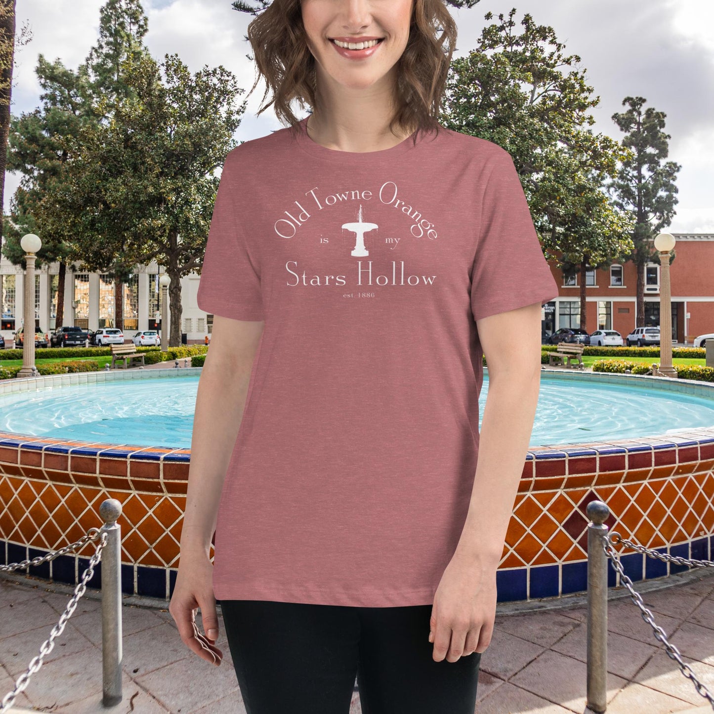 "Old Towne Orange is my Stars Hollow" Women's Relaxed T-Shirt