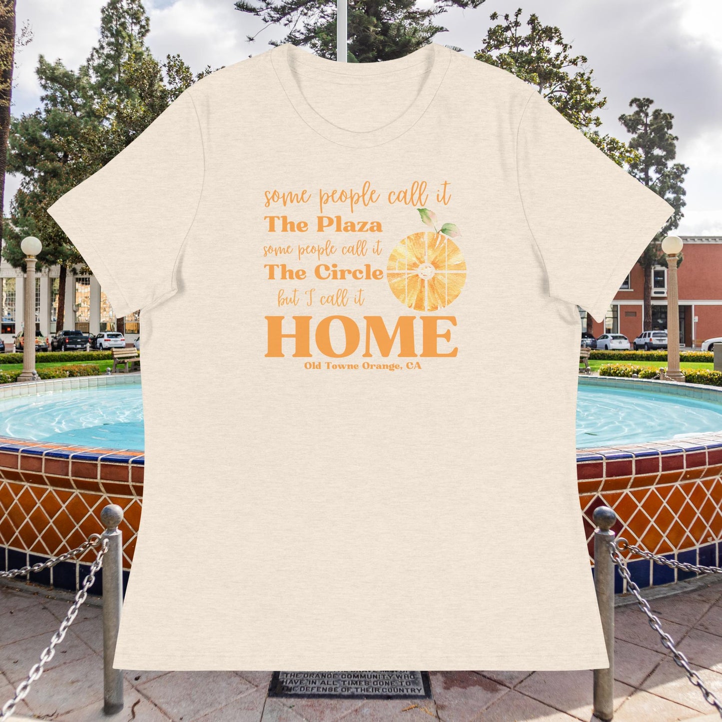 I call it "home" Old Towne Orange Women's Relaxed T-Shirt