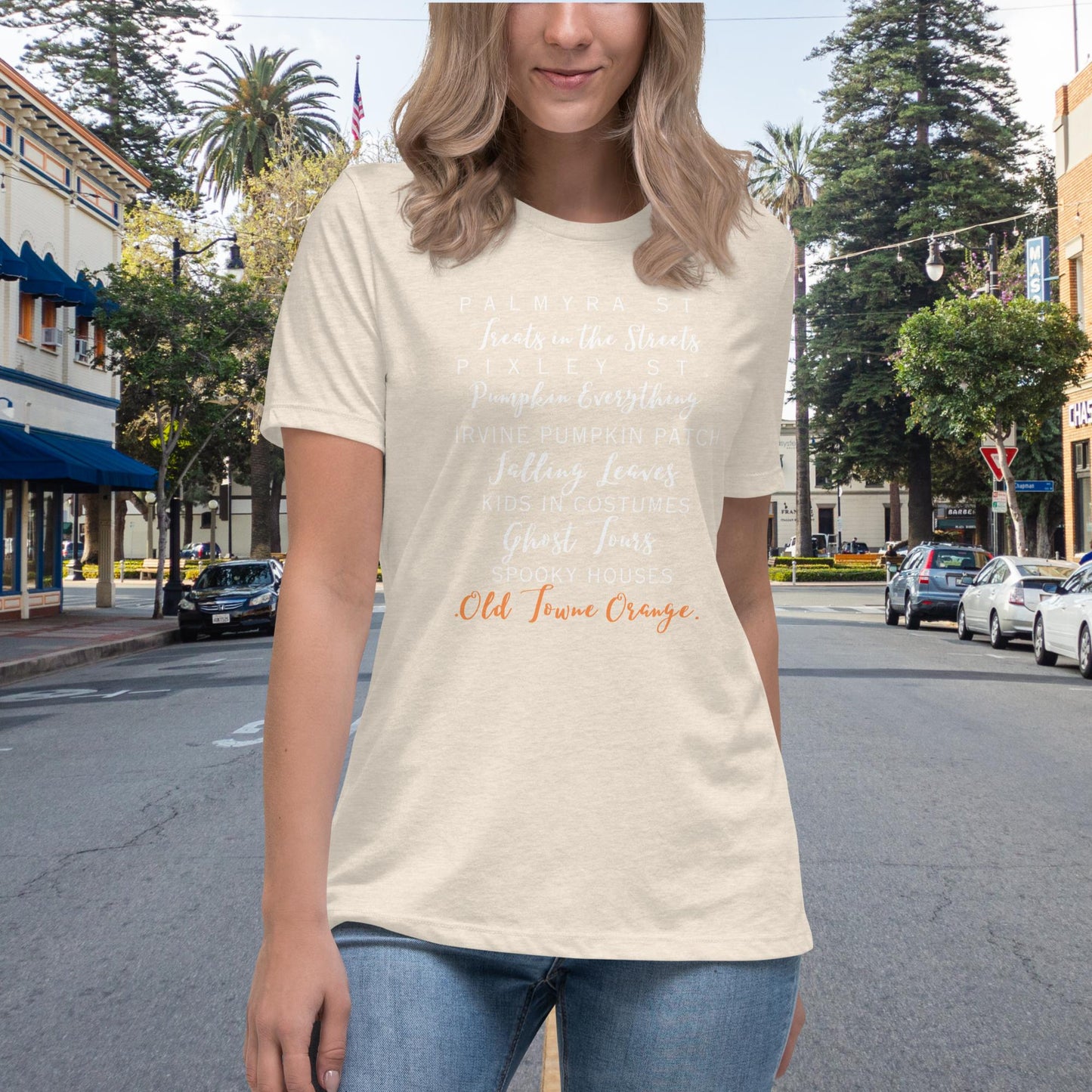Old Towne Fall Women's Relaxed T-Shirt