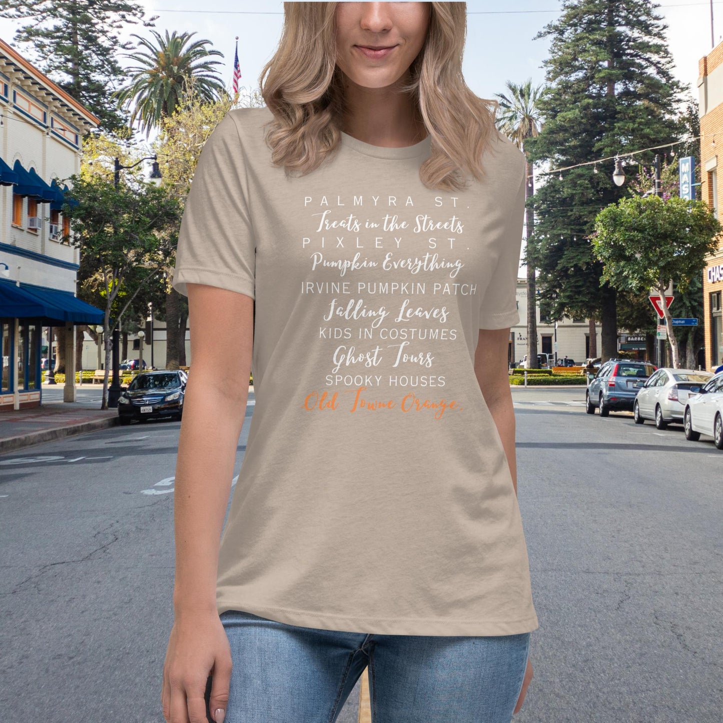Old Towne Fall Women's Relaxed T-Shirt