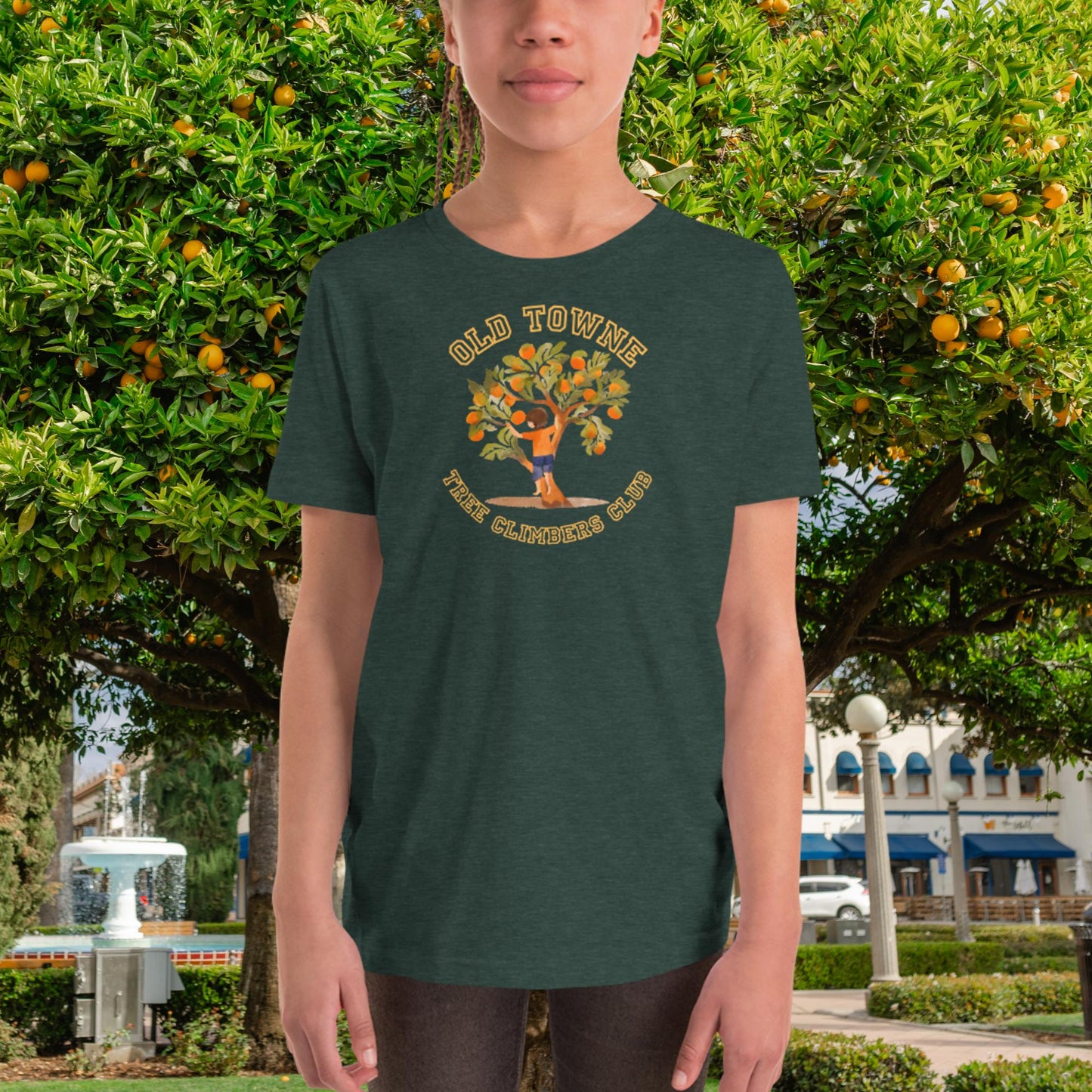 Old Towne Tree Climbers Club Youth Short Sleeve T-Shirt