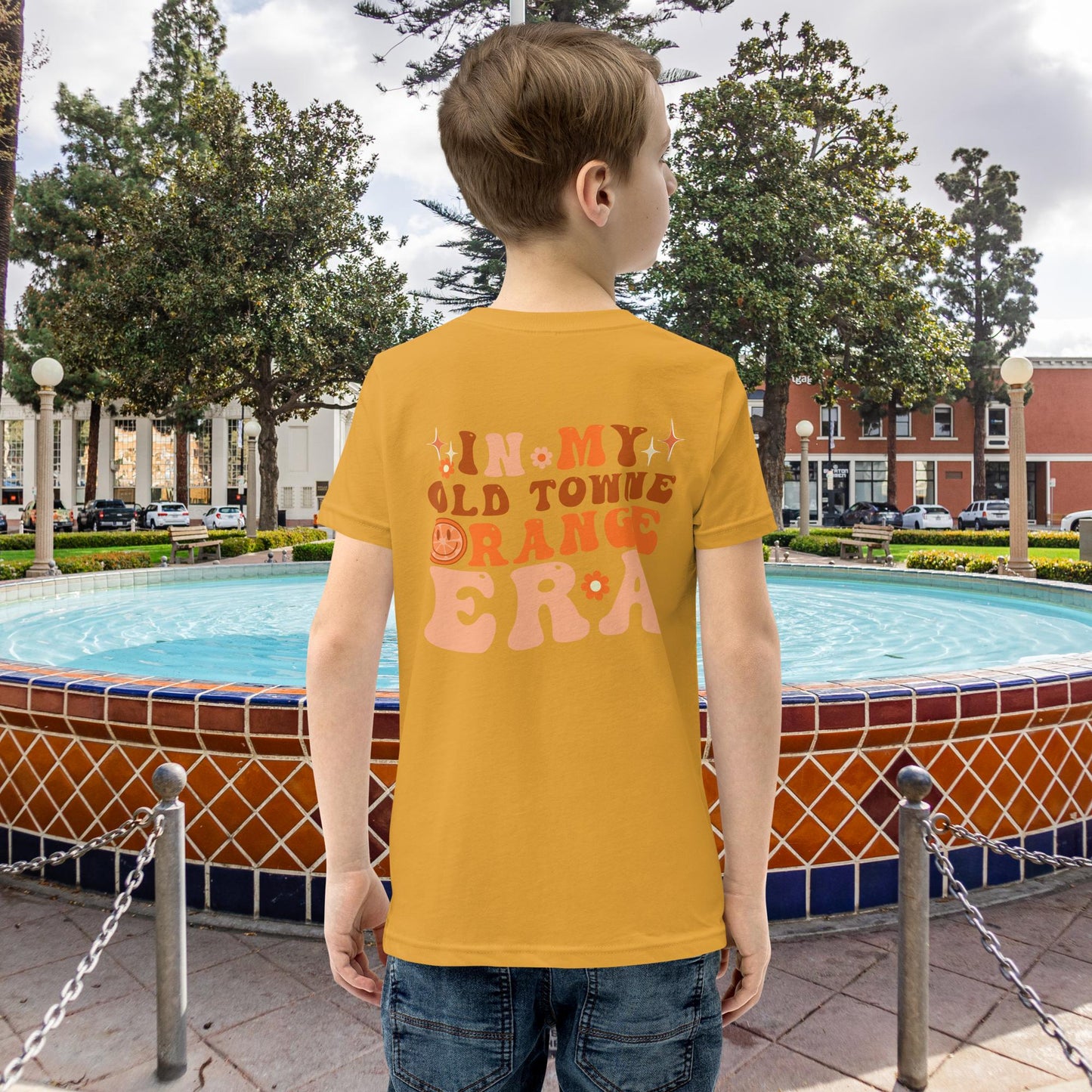 "In My Old Towne Orange Era" Youth Short Sleeve T-Shirt