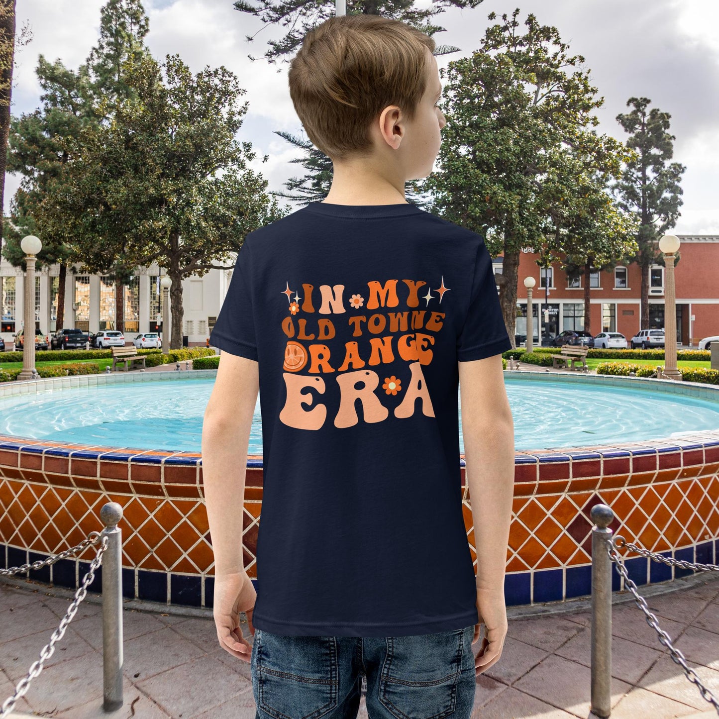 "In My Old Towne Orange Era" Youth Short Sleeve T-Shirt