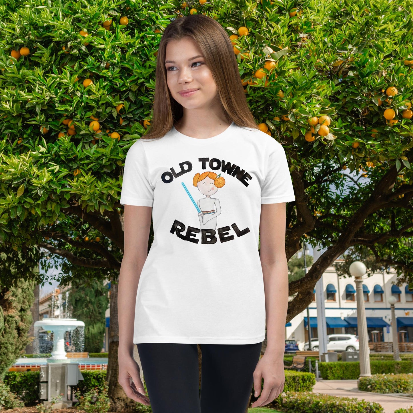 Old Towne Rebel Princess Youth Short Sleeve T-Shirt