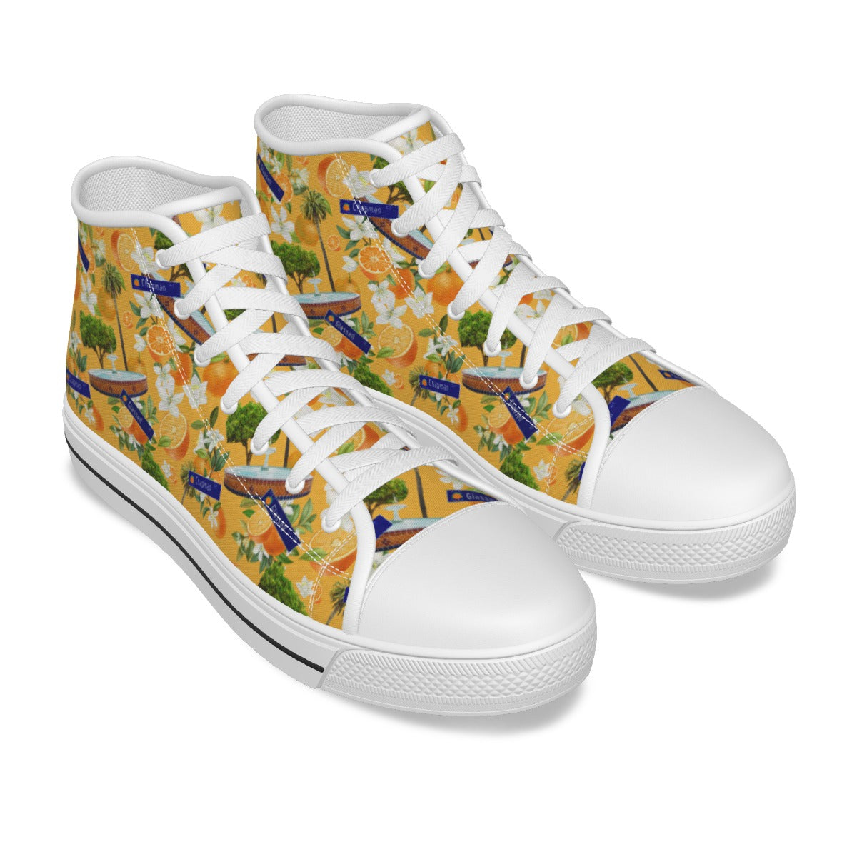 Old Towne Orange Men's Canvas Shoes