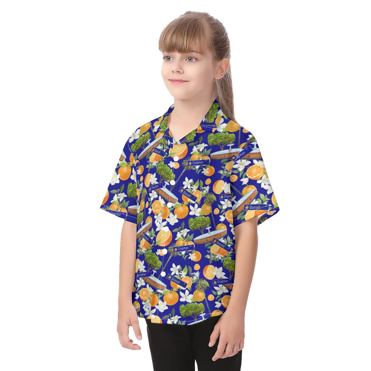 Old Towne Orange Kid's Hawaiian Shirt