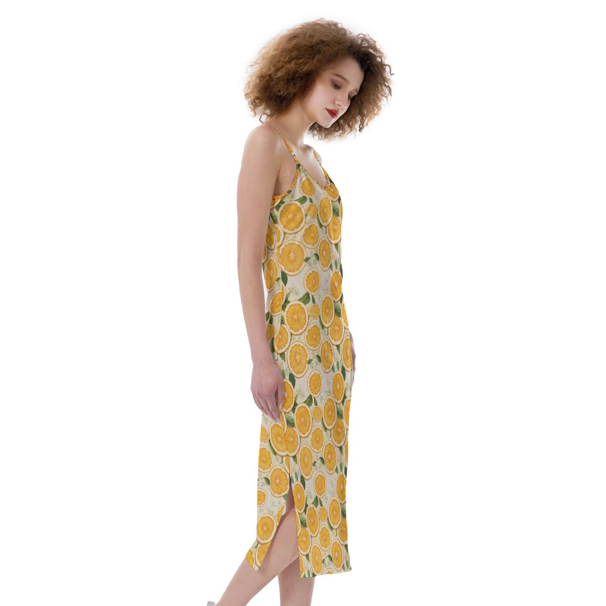 Summer Oranges Women's Cami Dress