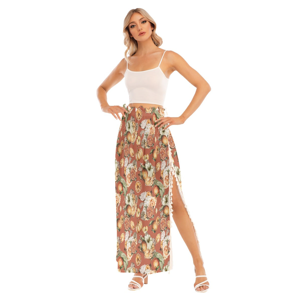 Old Towne Fall Women's Side Split Skirt