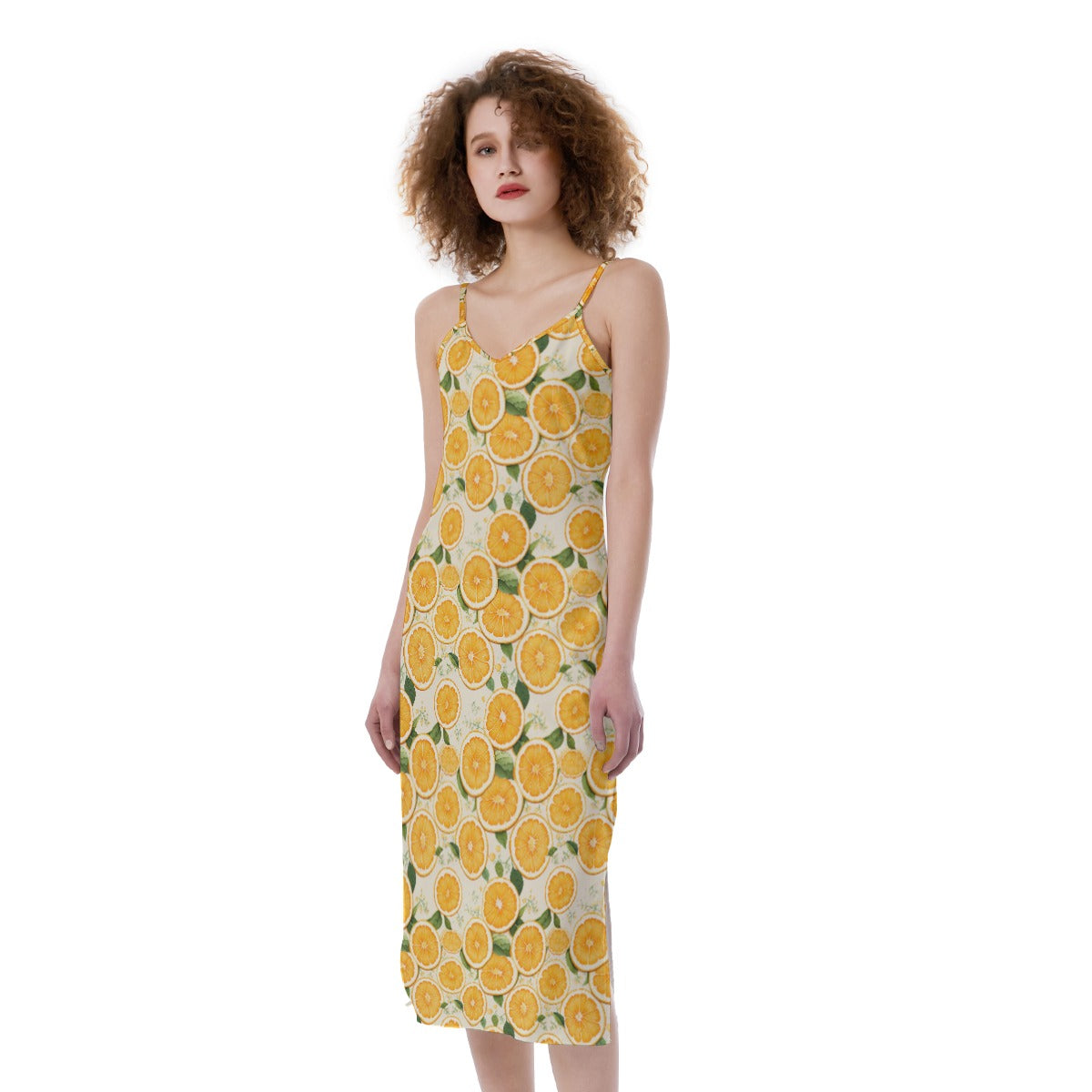 Summer Oranges Women's Cami Dress