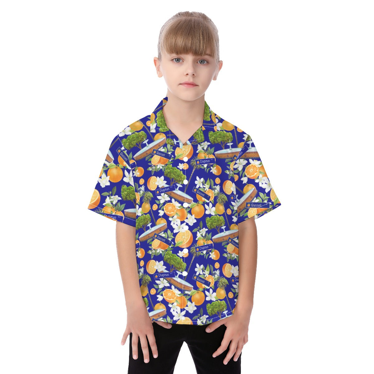Old Towne Orange Kid's Hawaiian Shirt