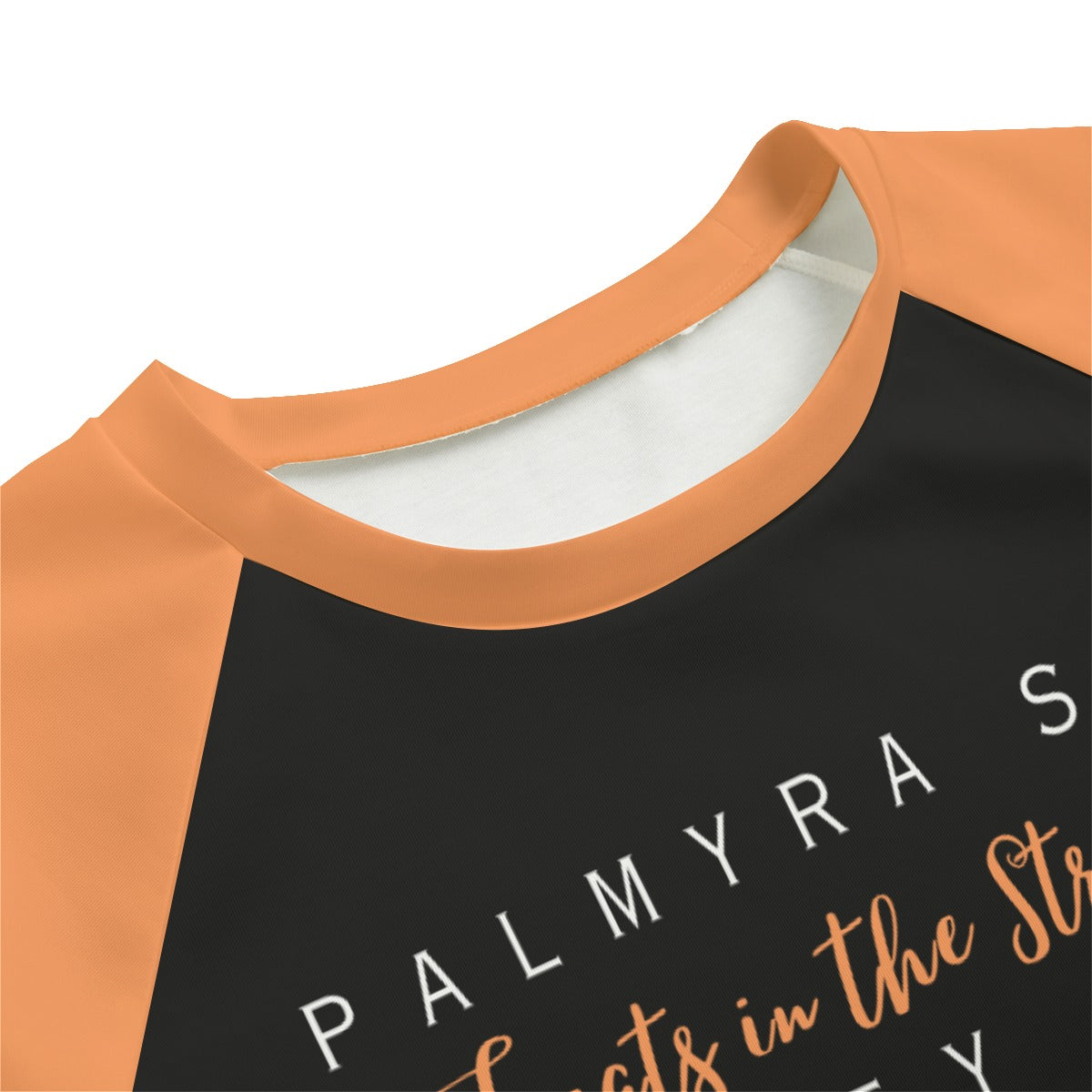 Fall in Old Towne Orange Women's Sweatshirt With Raglan Sleeve | Interlock