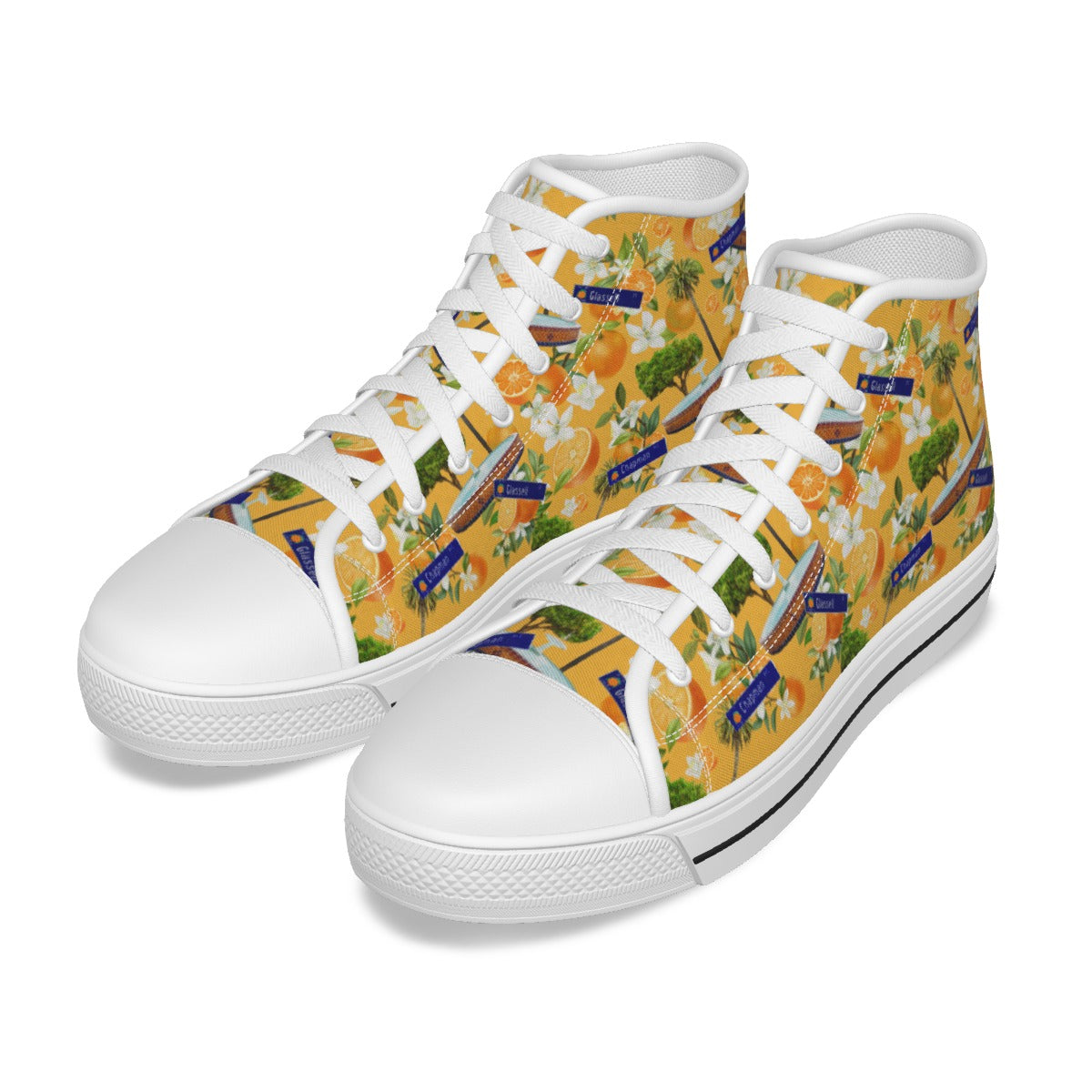 Old Towne Orange Men's Canvas Shoes