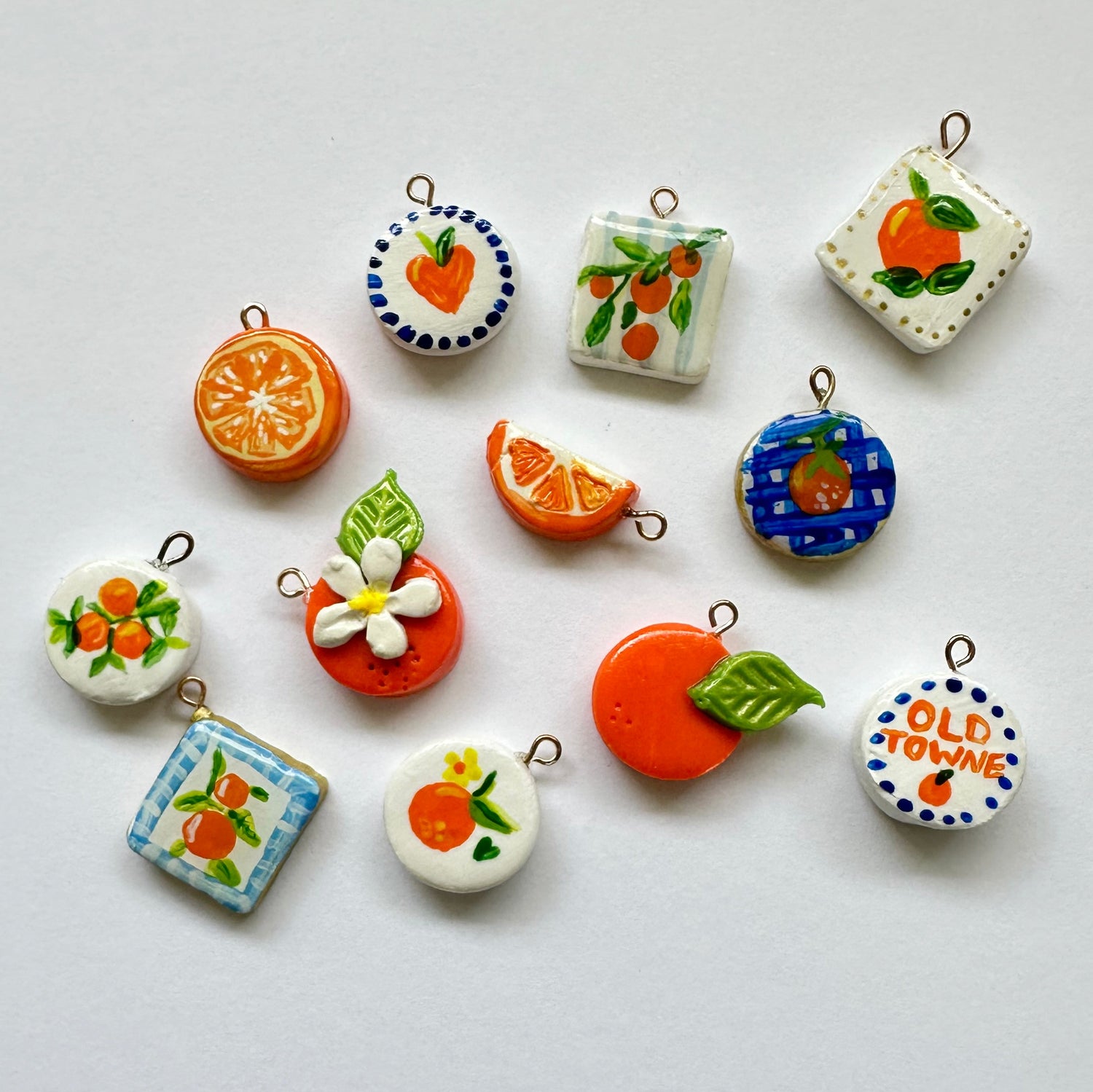 Orange Charm Collection