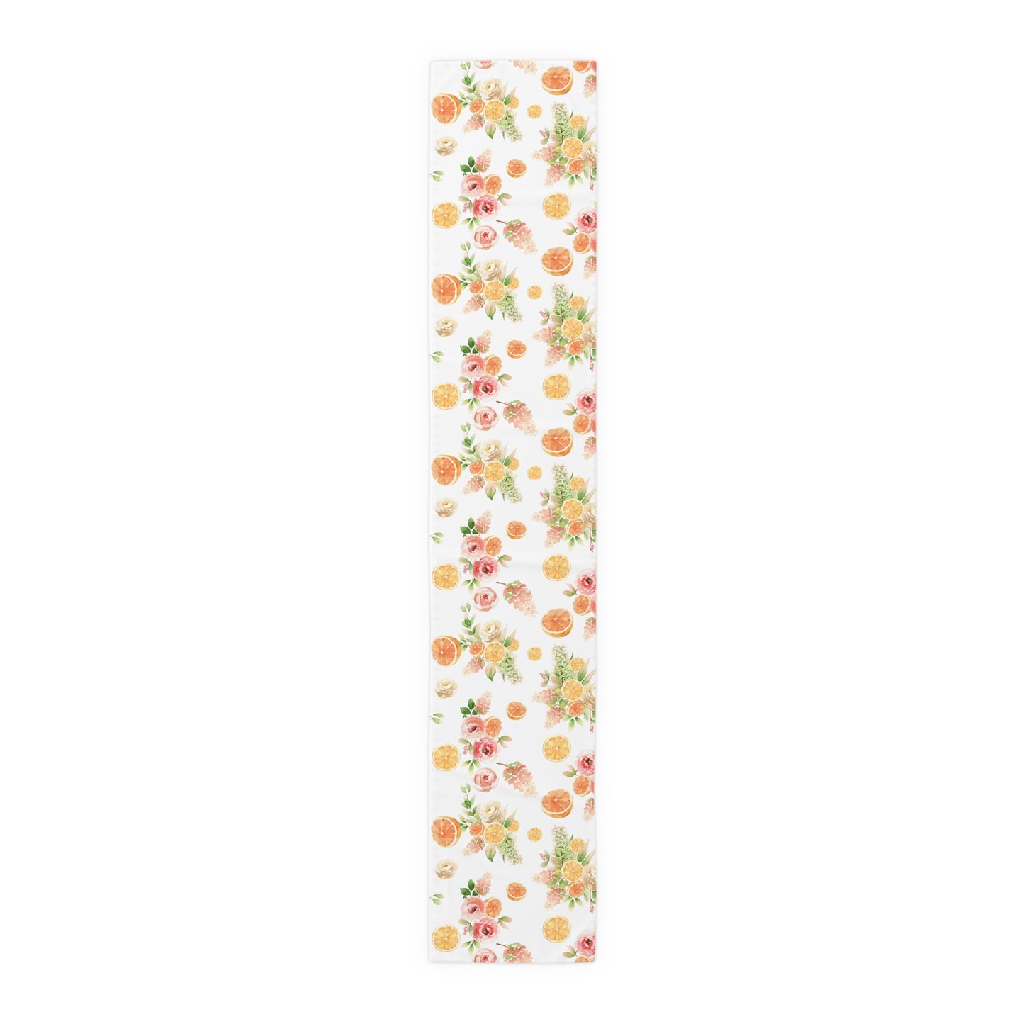 Spring Oranges Table Runner (Cotton, Poly)