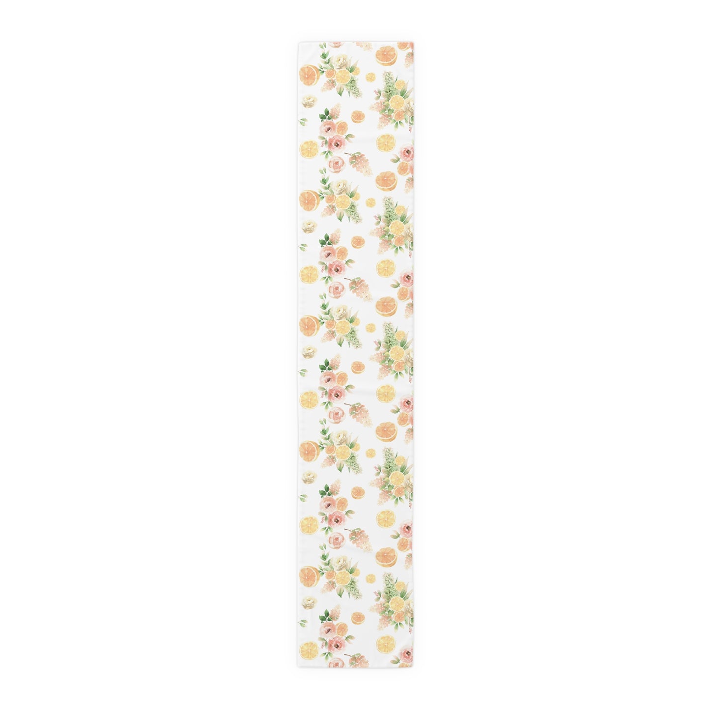 Spring Oranges Table Runner (Cotton, Poly)