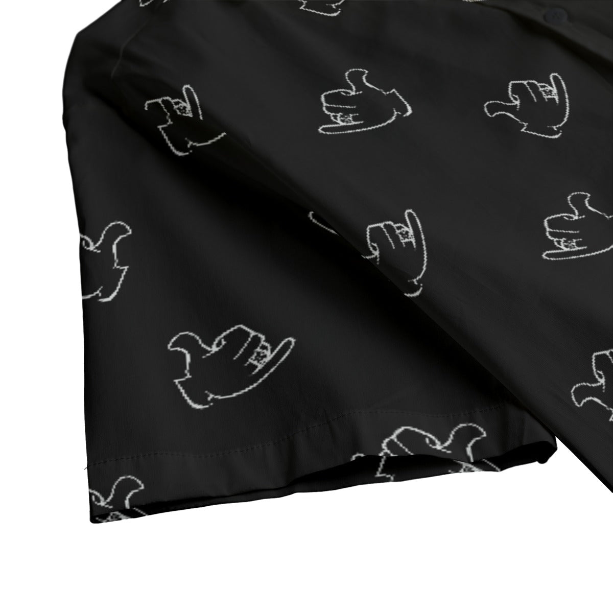 Dave Silva - Black with Grey Outlines Hand logo only