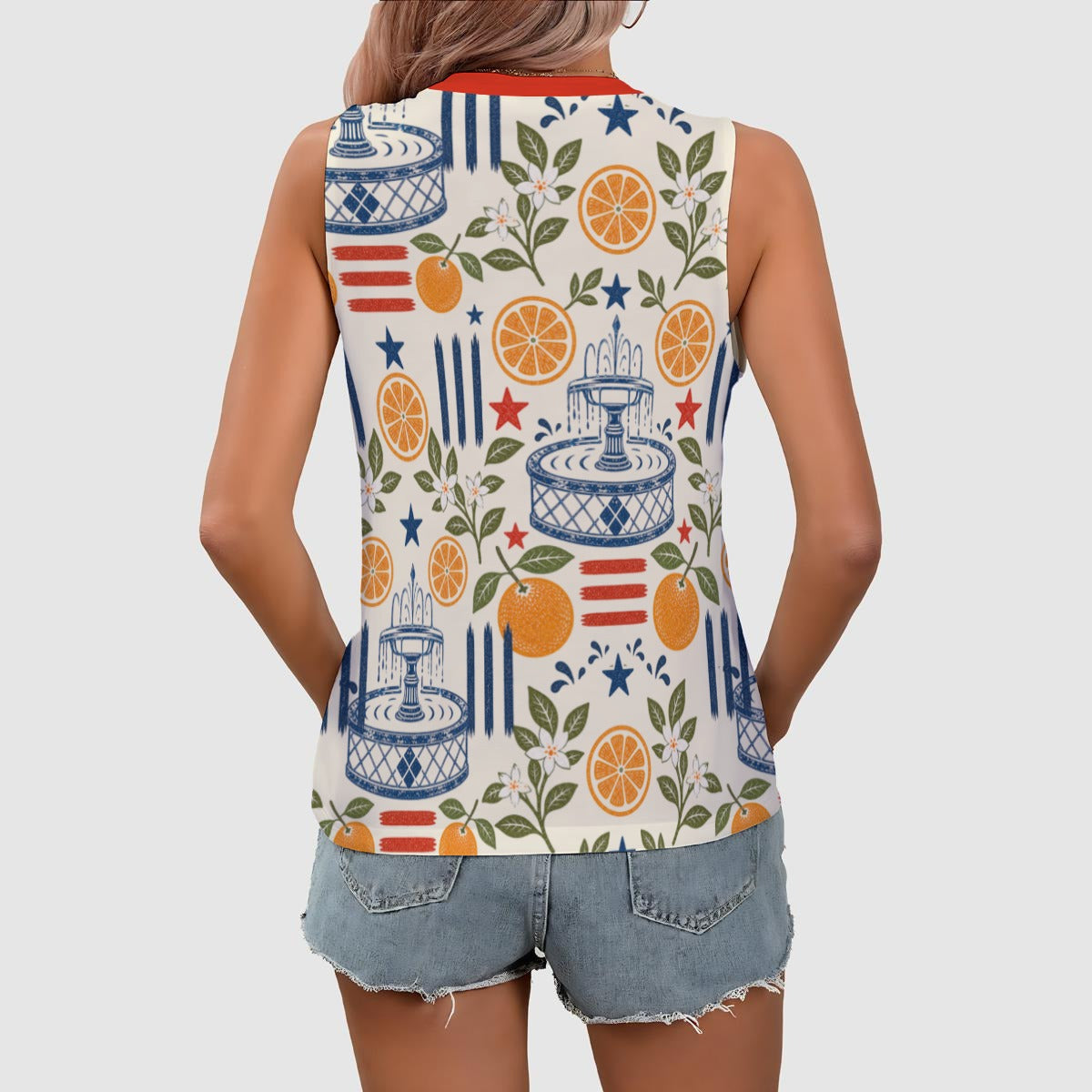 Plaza Nights Citrus Top