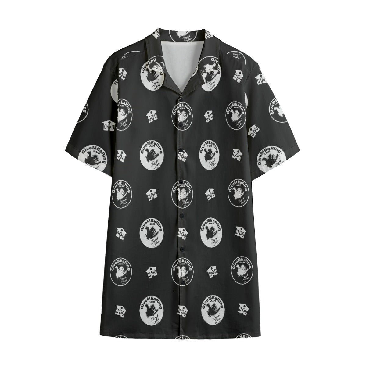 Dave Silva White and Black Logos with alternating houses |115GSM Cotton poplin