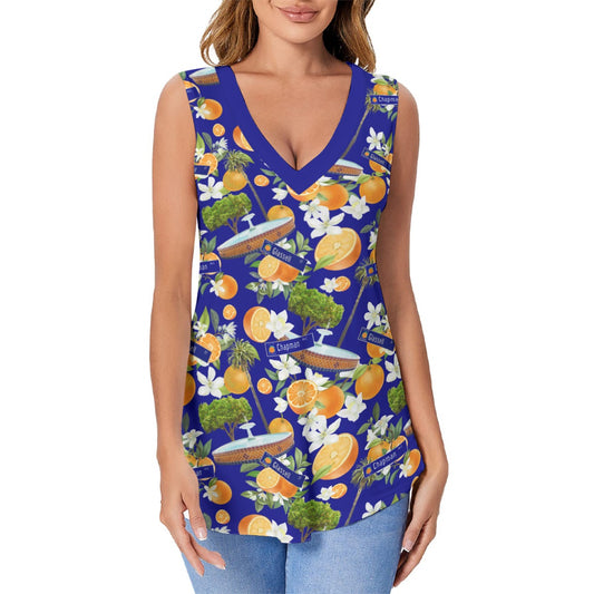 All-Over Print Women's Sports Vest|180GSM COTTON