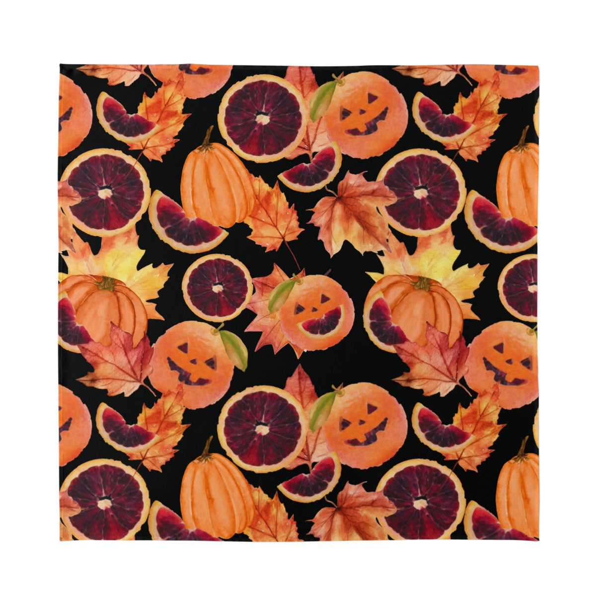 Blood Orange Silk Bandana