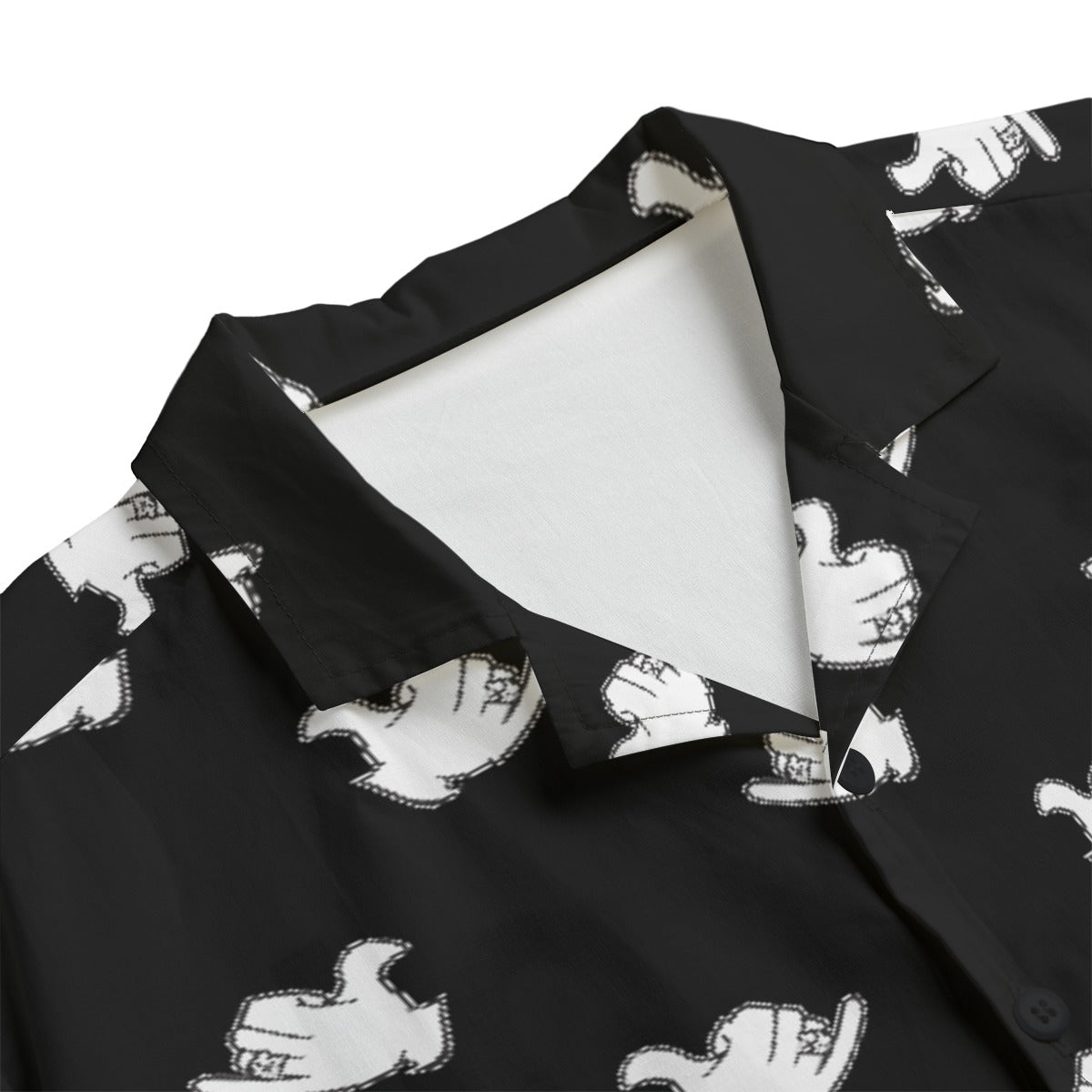 Dave Silva - Black with White hands Give me a ring pattern