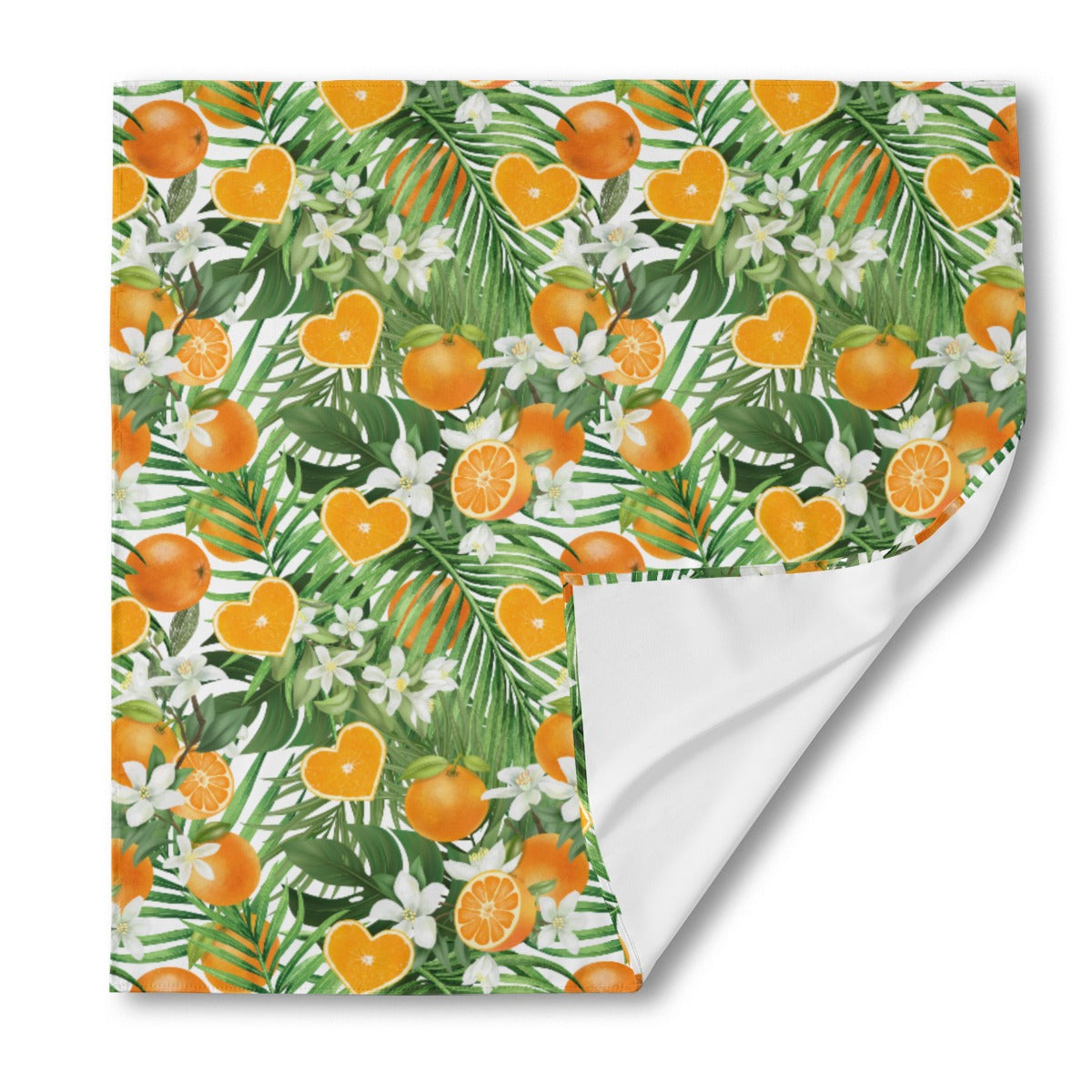 Love Orange Silk Bandana Scarf - 50% profits donated to Love Orange