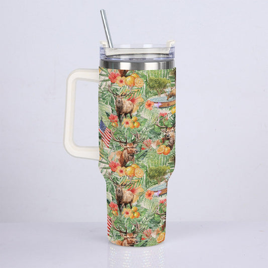 Elks Lodge 1475 Diamond-Studded Tribute Stainless Steel Tumbler