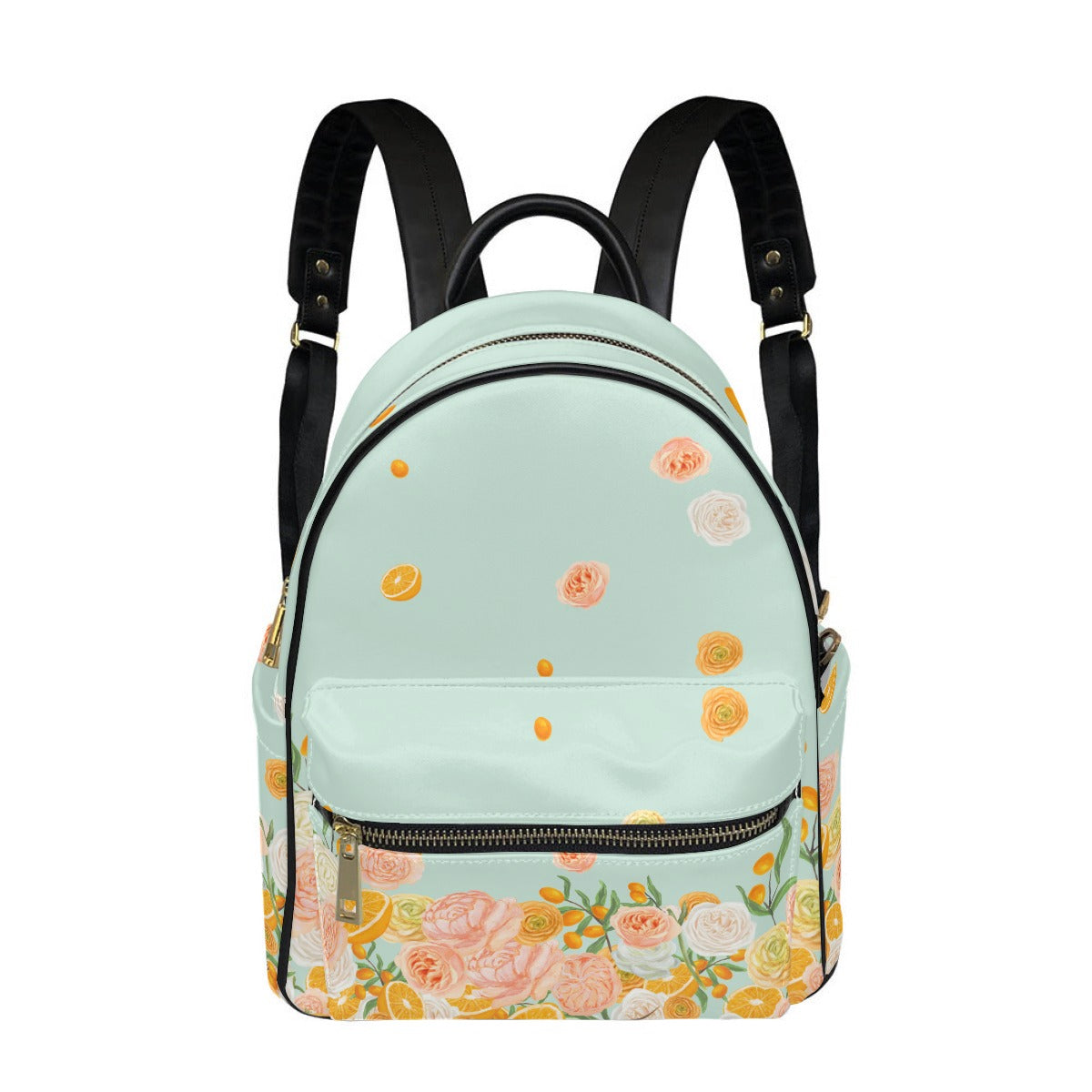 Mint Citrus Blossom Mini Backpack