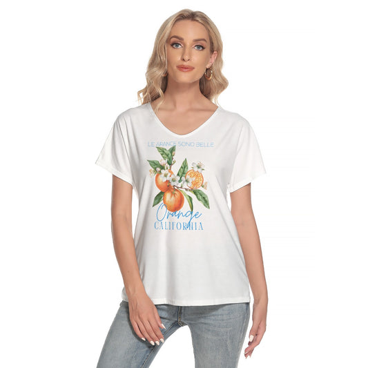 “Le Arance Sono Belle” (The Oranges Are Beautiful) Loose T-Shirt